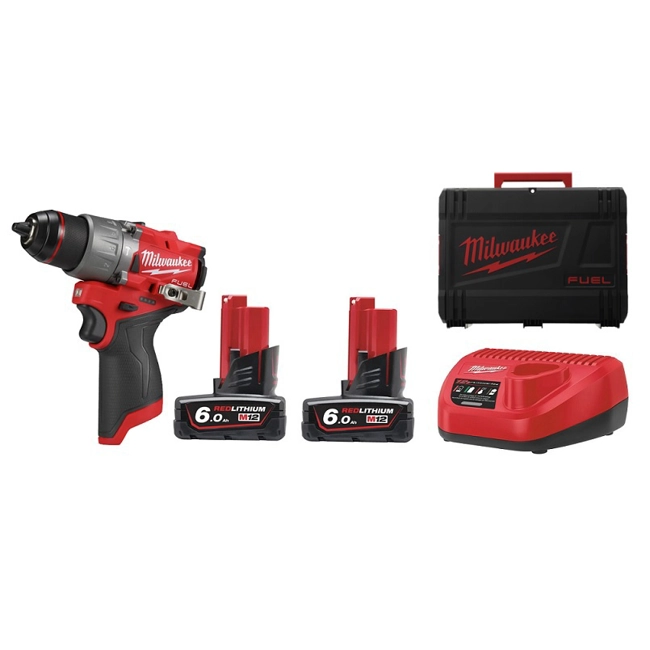 Vendita online Trapano avvitatore compatto con percussione M12 FUEL™ 12V 6Ah